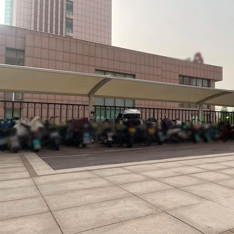 潍坊膜结构电动车棚