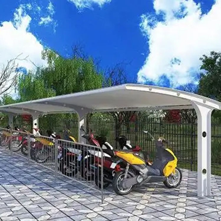 潍坊膜结构电动车棚